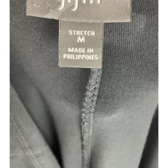 J Jill Sz M Jersey Pullover Casual Travel Maxi Dress Gray Modal Spandex - Picture 4 of 6